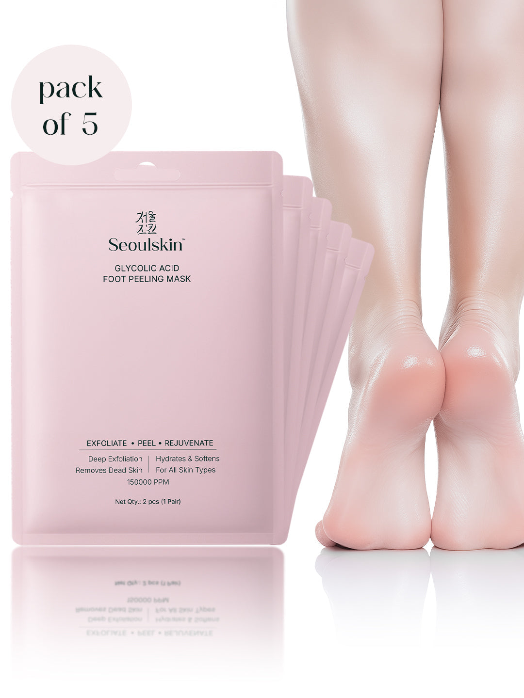Glycolic Acid Foot Peeling Mask