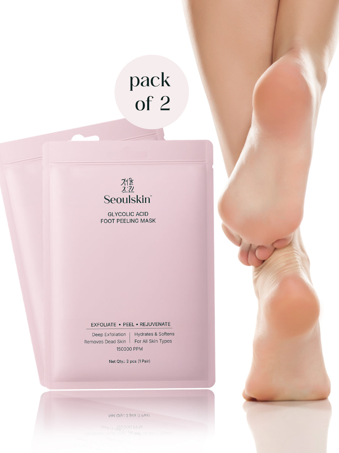 Glycolic Acid Foot Peeling Mask